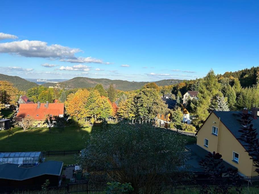 Fewo Karasek In Oybin Mit Panormablick, Kammlage Hain  Buitenkant foto